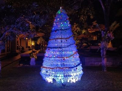 Unique Eco-Friendly Christmas Tree at Amadea Resort & Villas